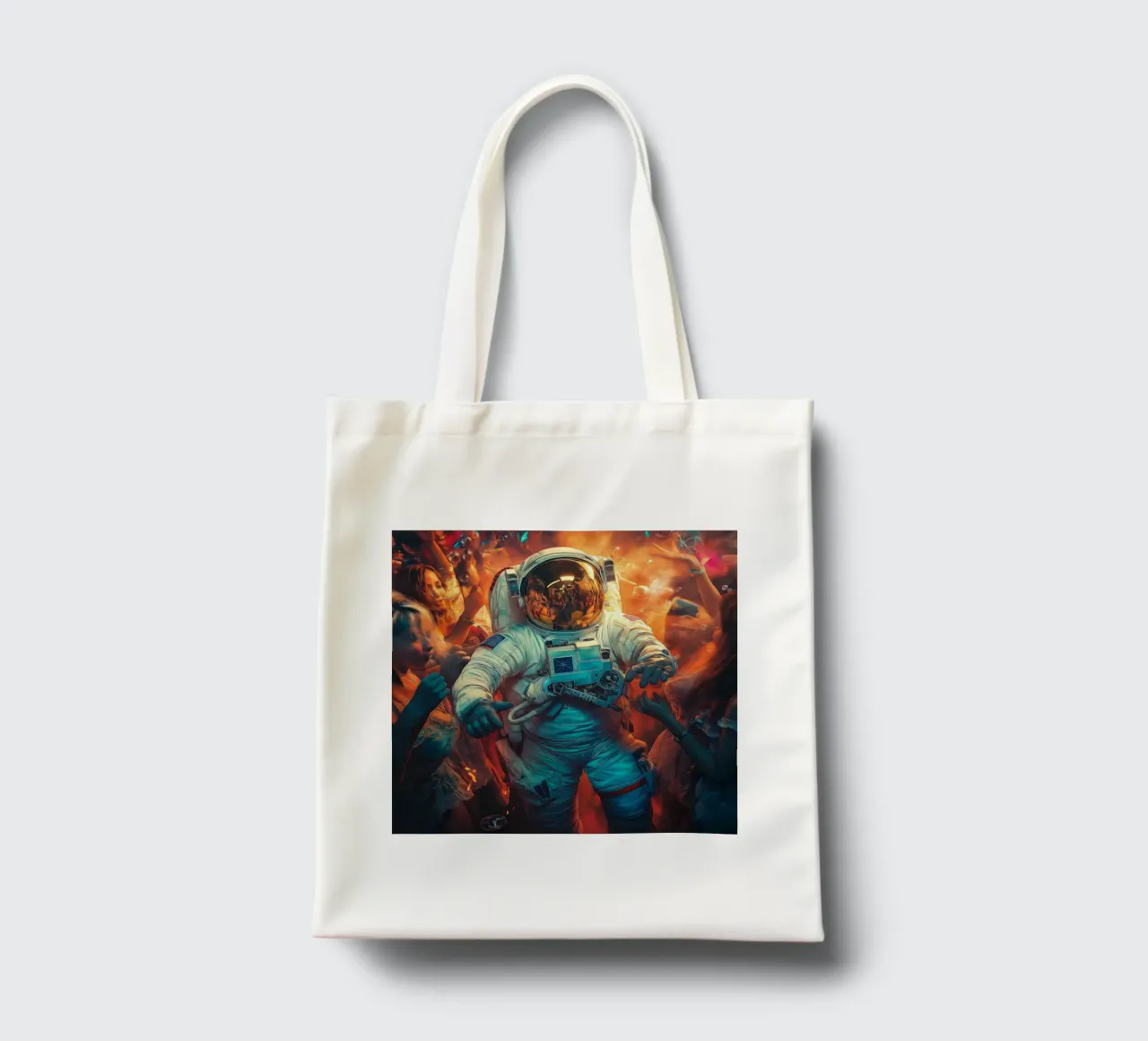 Astronaut in the party borsa in juta da Motivate-Today