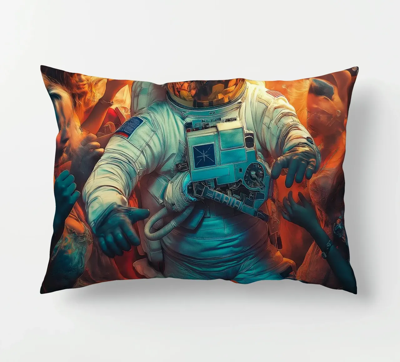 Astronaut in the party cuscino da Motivate-Today
