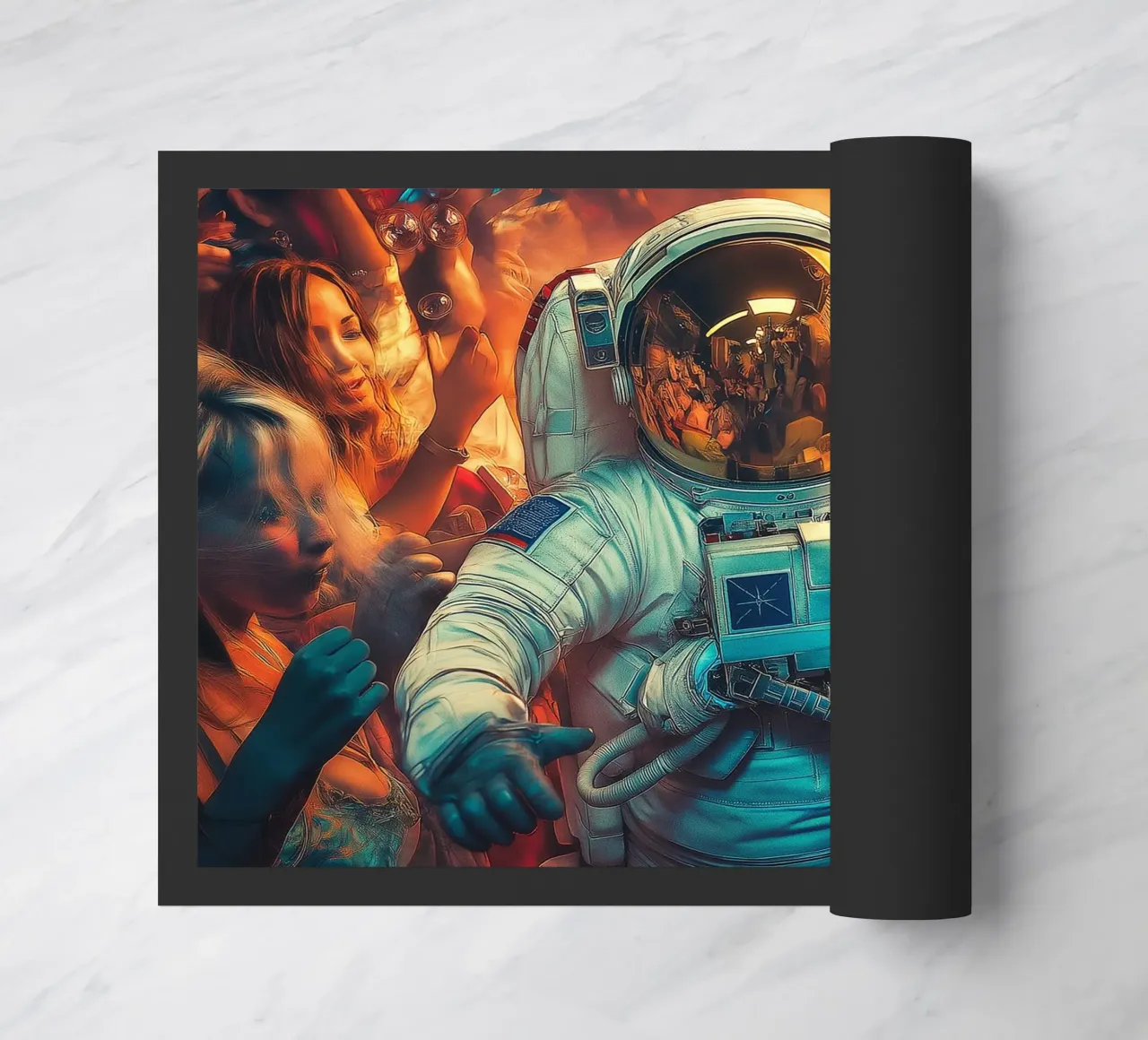 Astronaut in the party zerbino da Motivate-Today