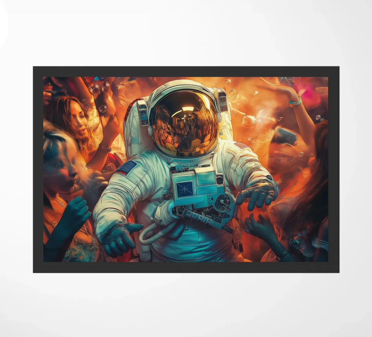 Astronaut in the party zerbino da Motivate-Today