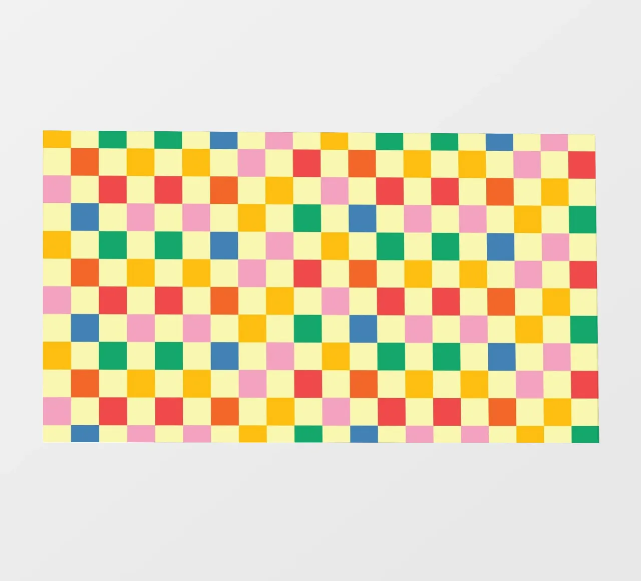 Square pixel retro colorful telo in pvc da galihstudio