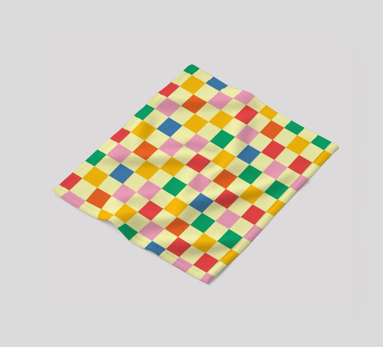 Square pixel retro colorful coperta in pile da galihstudio