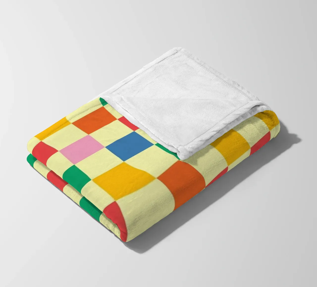 Square pixel retro colorful coperta in pile da galihstudio