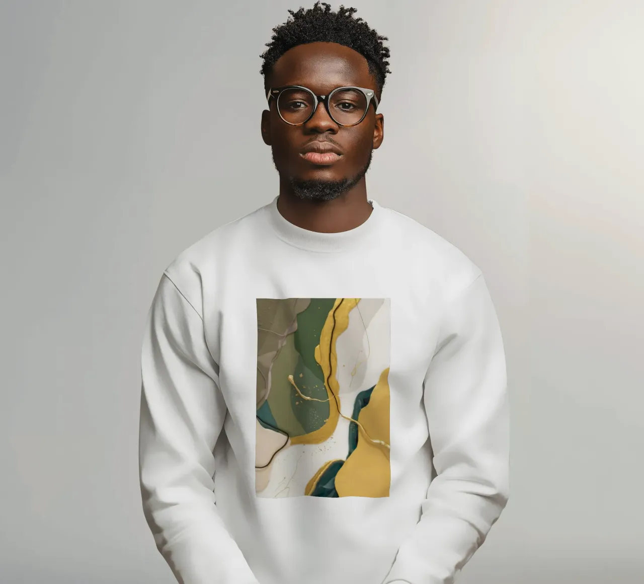 Curva di polvere di giada felpa da Monarch Arc