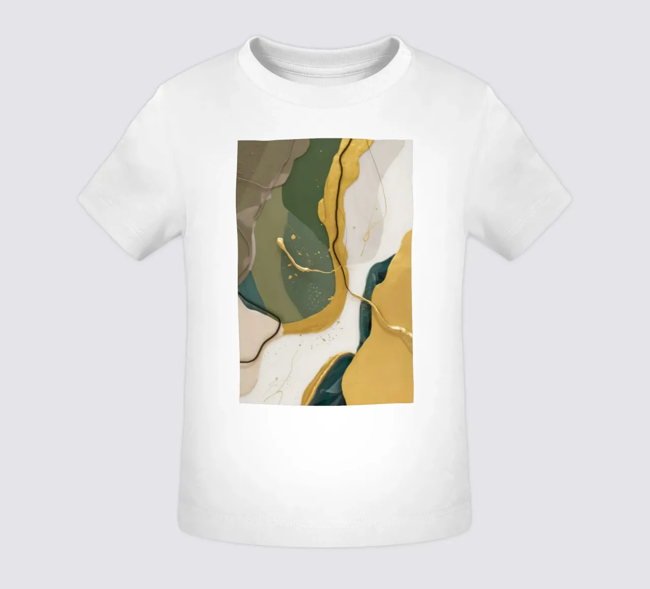 Curva di polvere di giada maglietta neonato da Monarch Arc