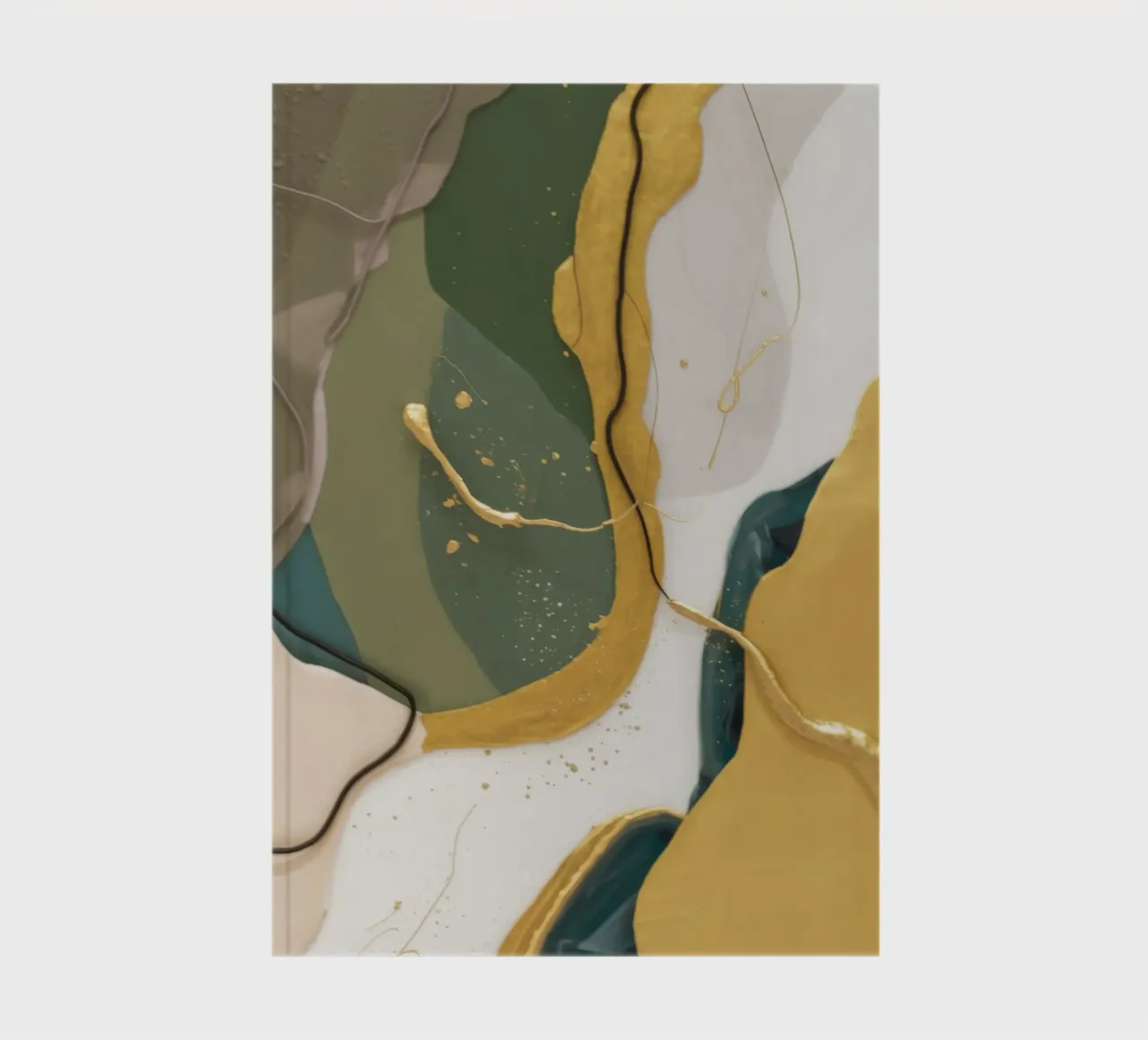 Jade Dust Curve notebook by Monarch Arc