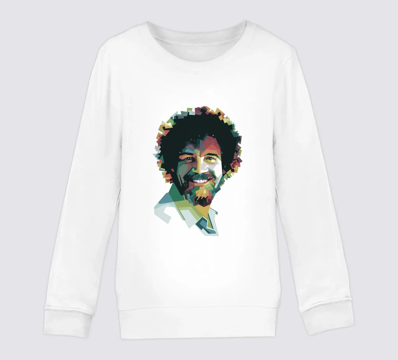 Bob Ross Pop Art WPAP felpa bambino da Alkahfsmart