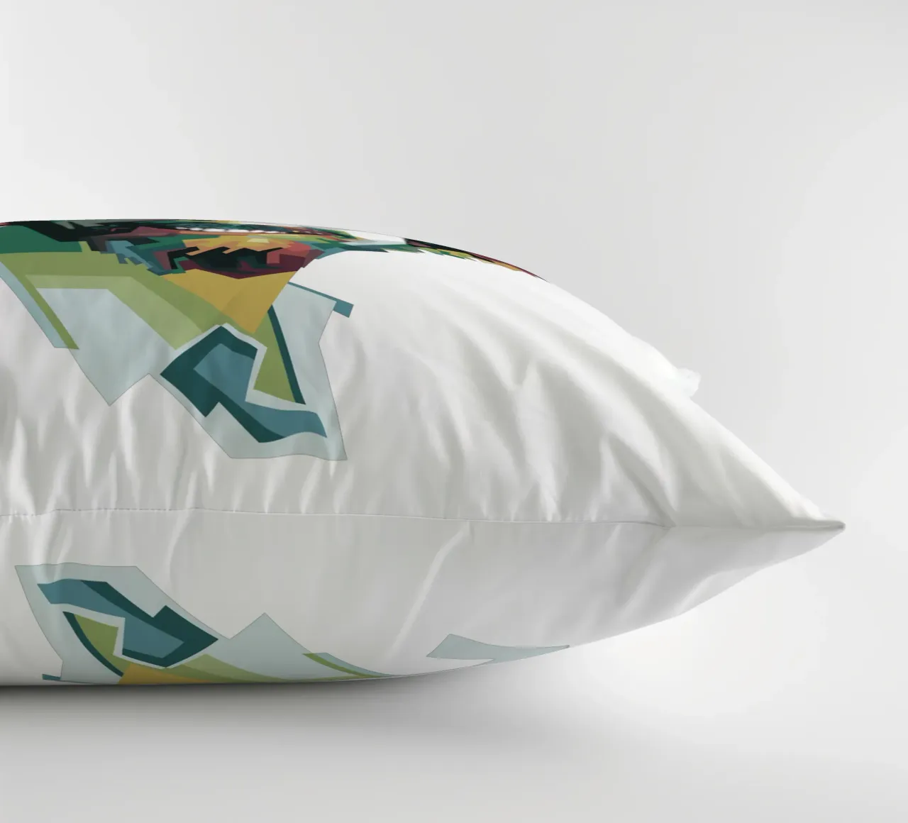 Bob Ross Pop Art WPAP cuscino da Alkahfsmart