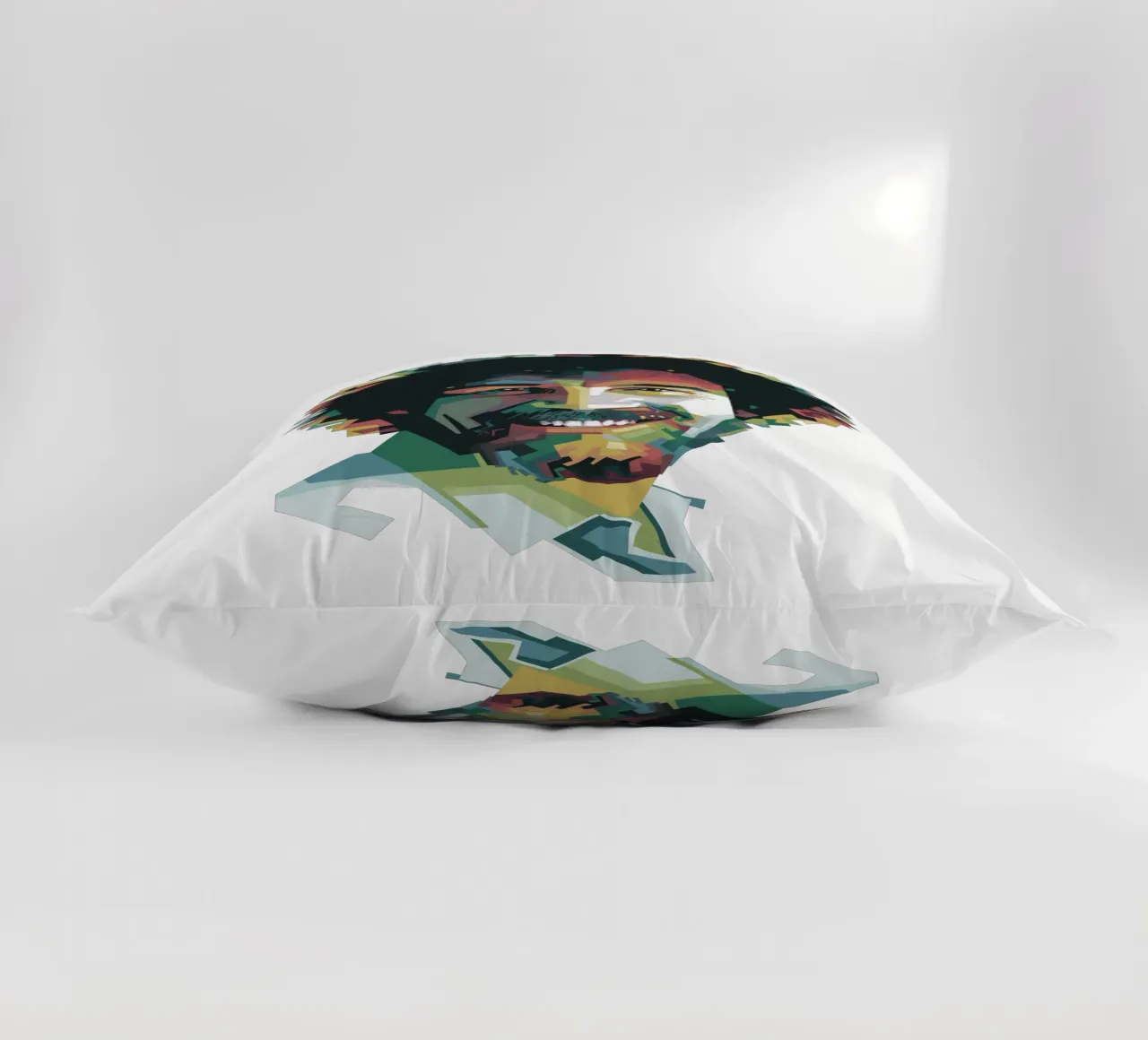 Bob Ross Pop Art WPAP cuscino da Alkahfsmart