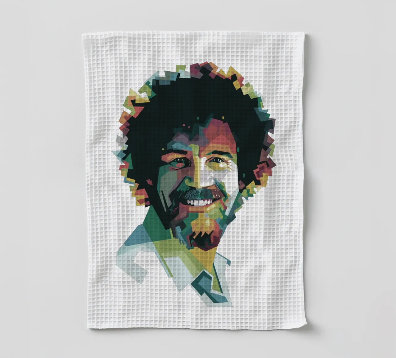 Bob Ross Pop Art WPAP canovaccio da cucina da Alkahfsmart