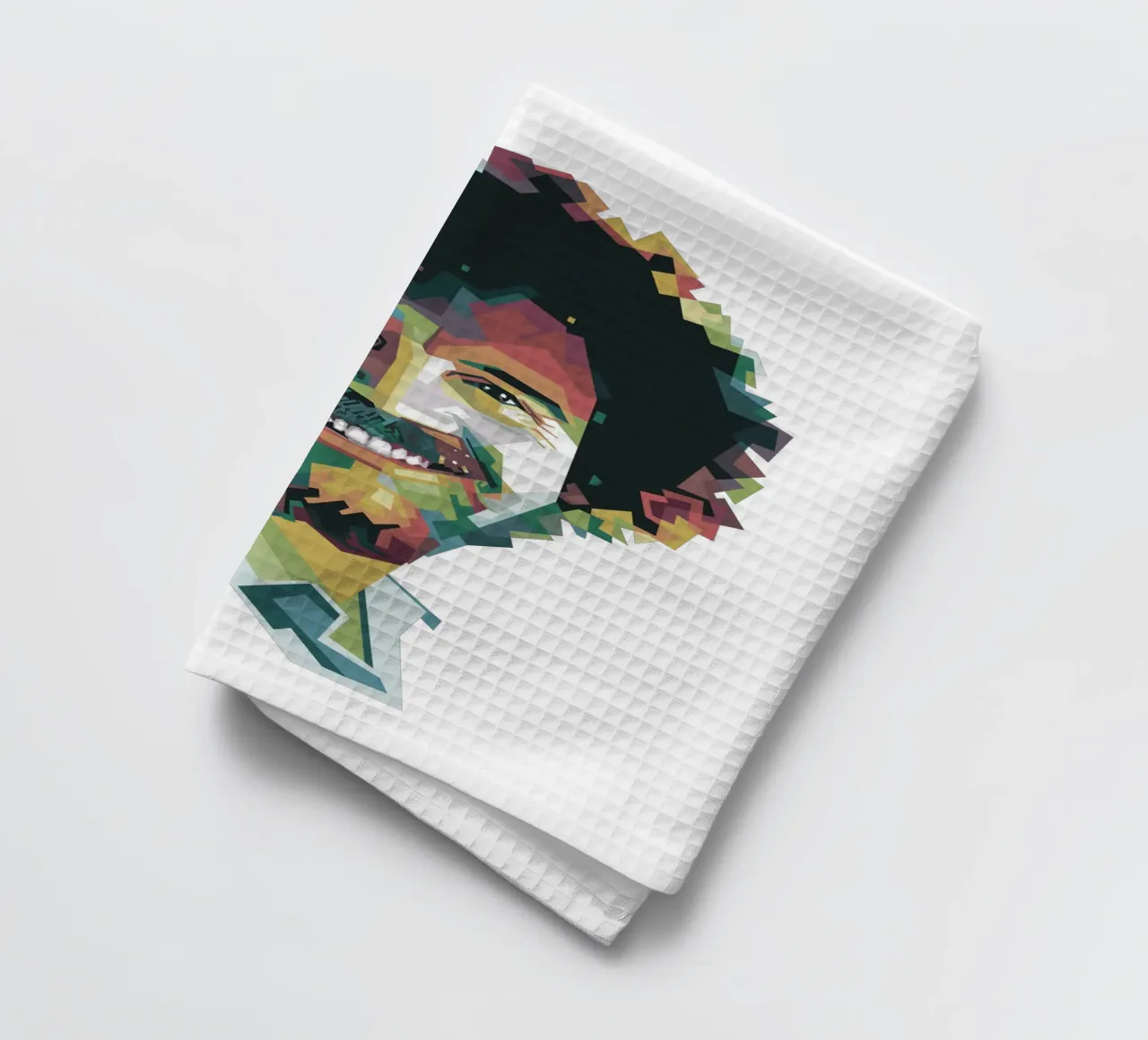 Bob Ross Pop Art WPAP canovaccio da cucina da Alkahfsmart