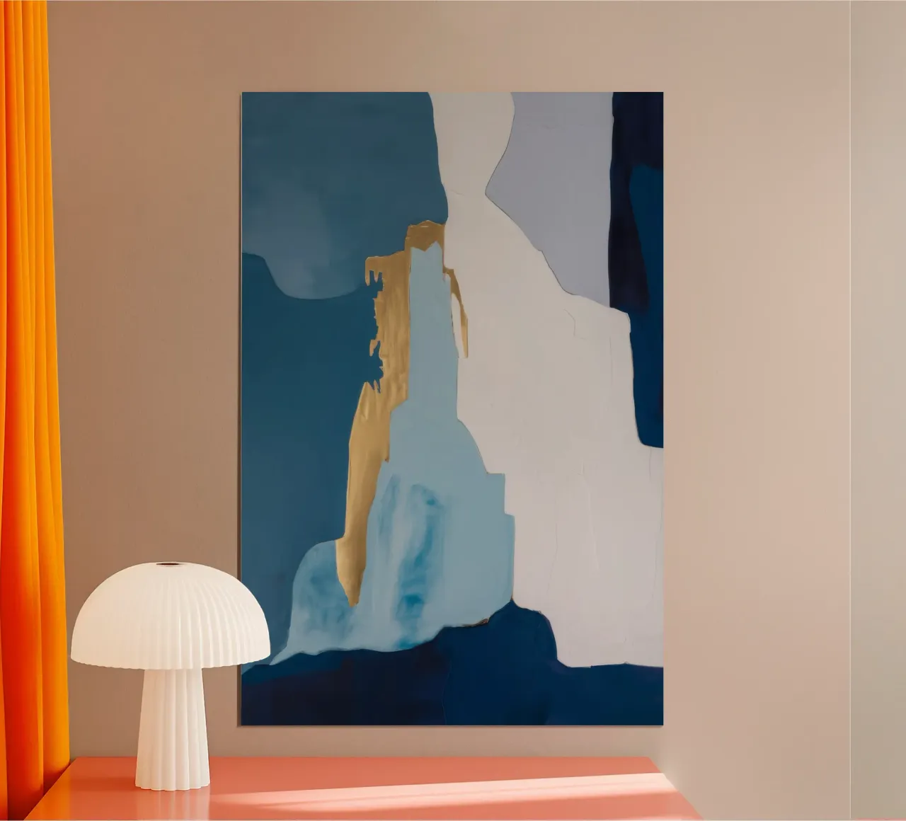 Caduta verticale del silenzio poster da Monarch Arc