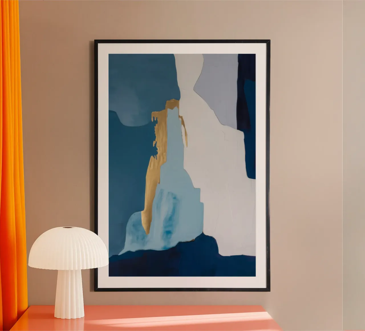 Caduta verticale del silenzio poster da Monarch Arc