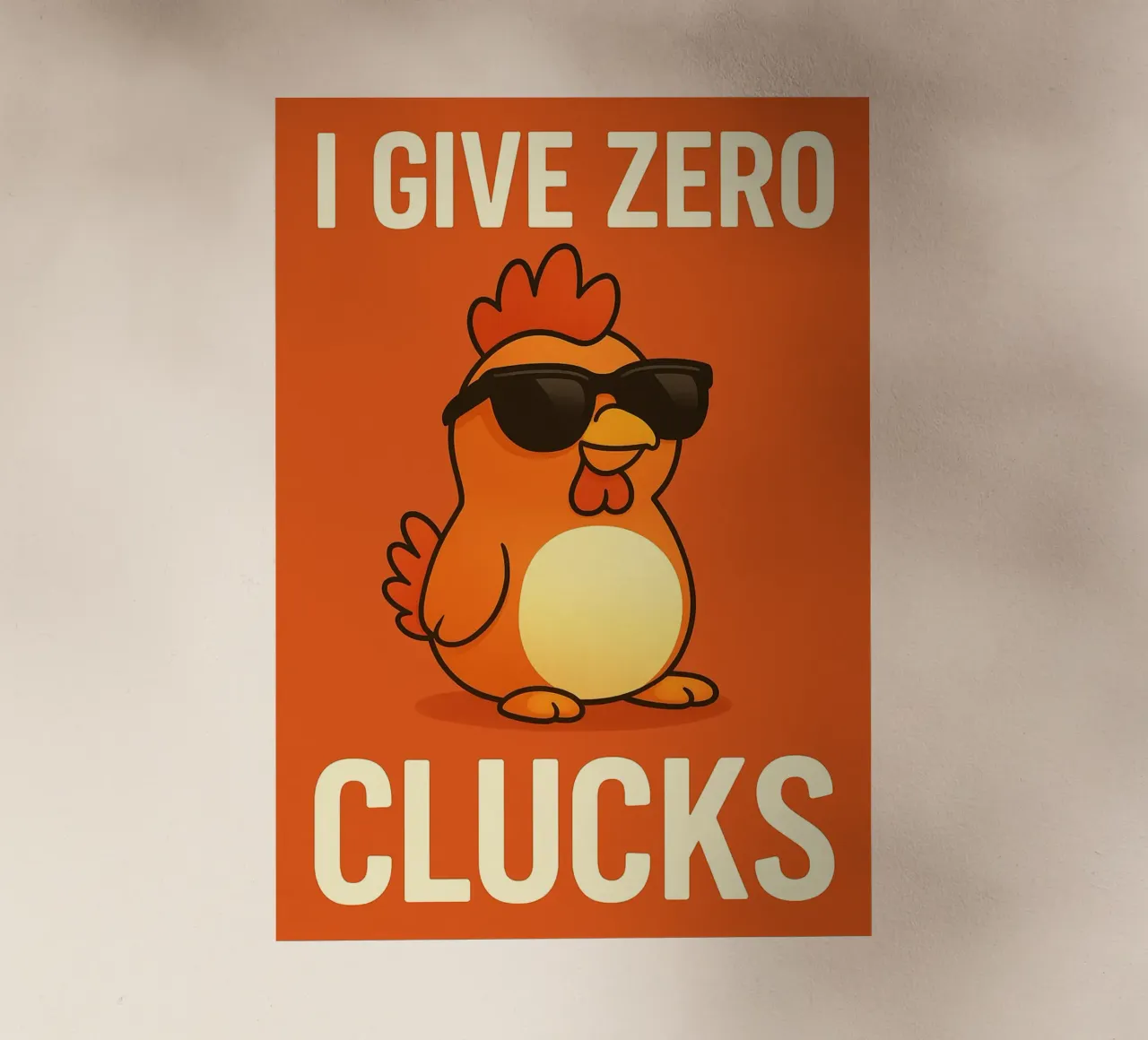 kitten i give zero clucks pellicola backlit da PitaraS