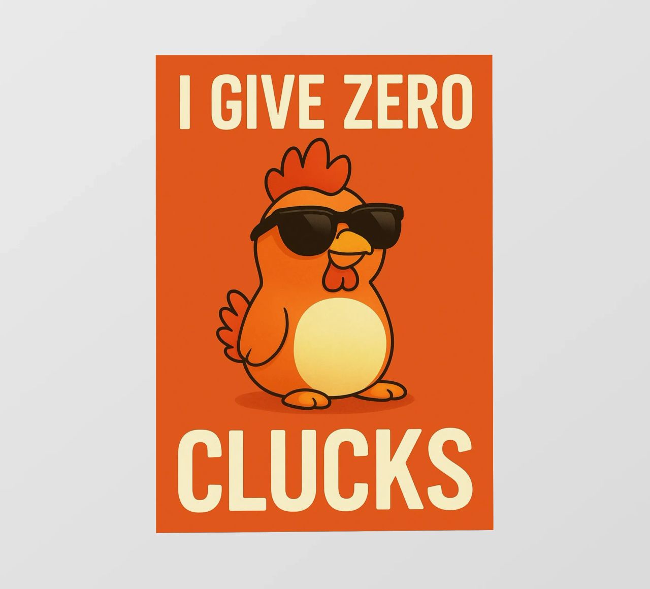 kitten i give zero clucks pellicola backlit da PitaraS