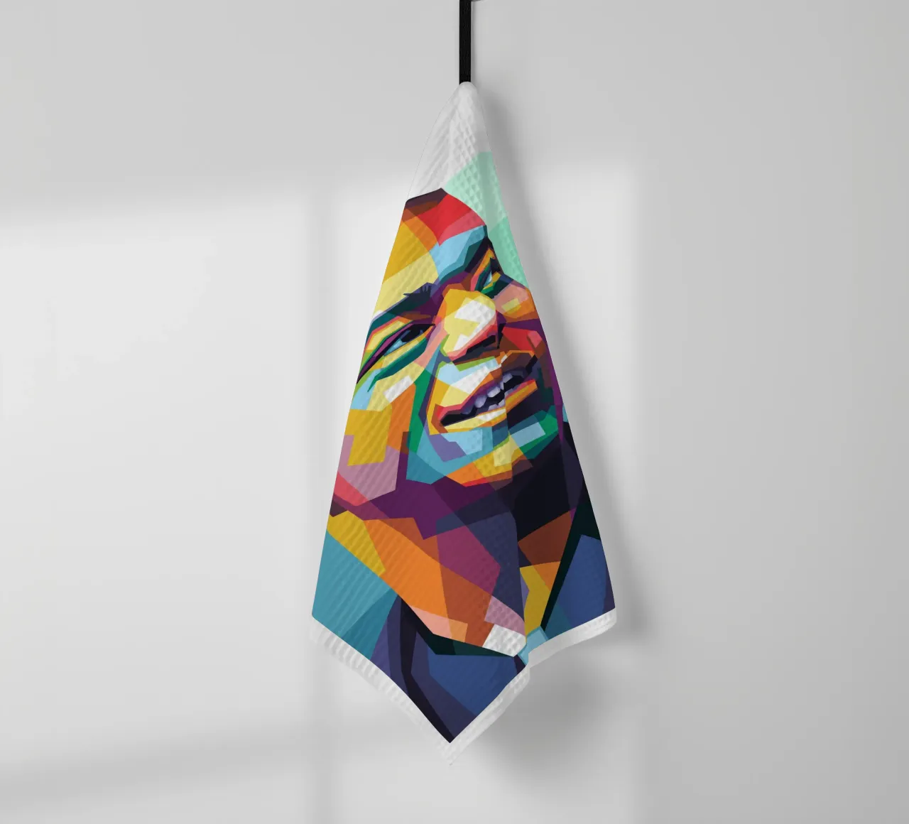 Kylian Mbappe Pop Art WPAP canovaccio da cucina da Alkahfsmart