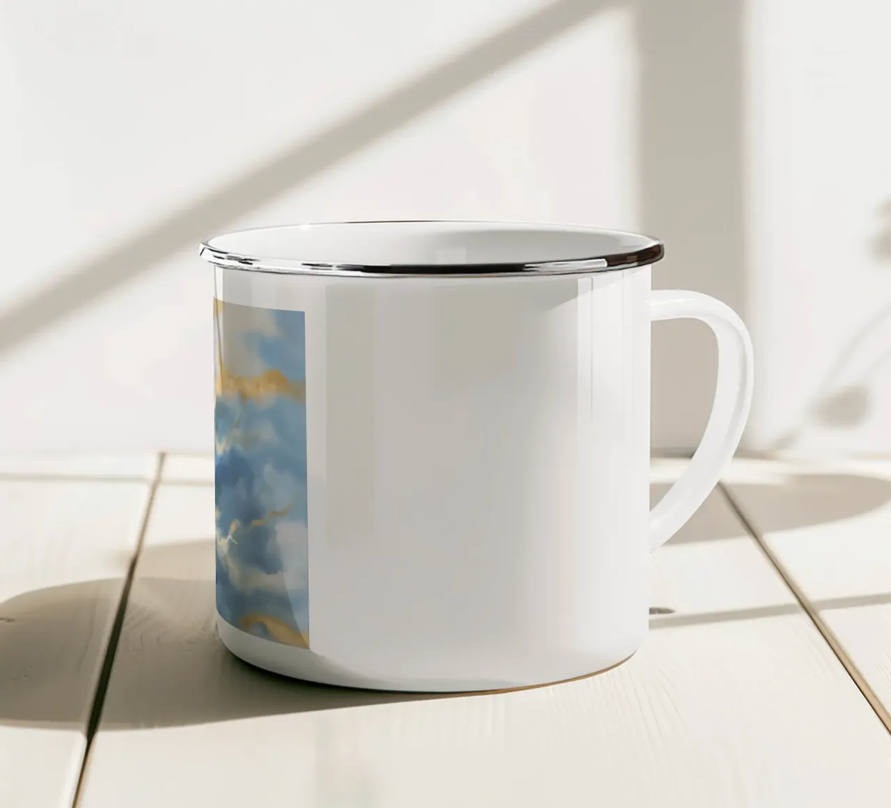 Aurora Drift Sky tazza in smalto da Monarch Arc