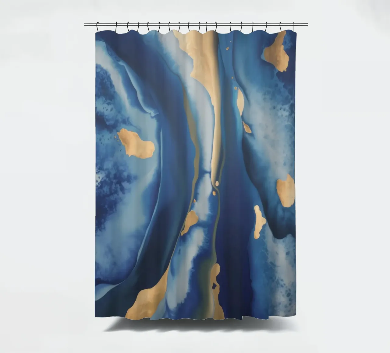 Royal Deep Stream Duschvorhang von Monarch Arc