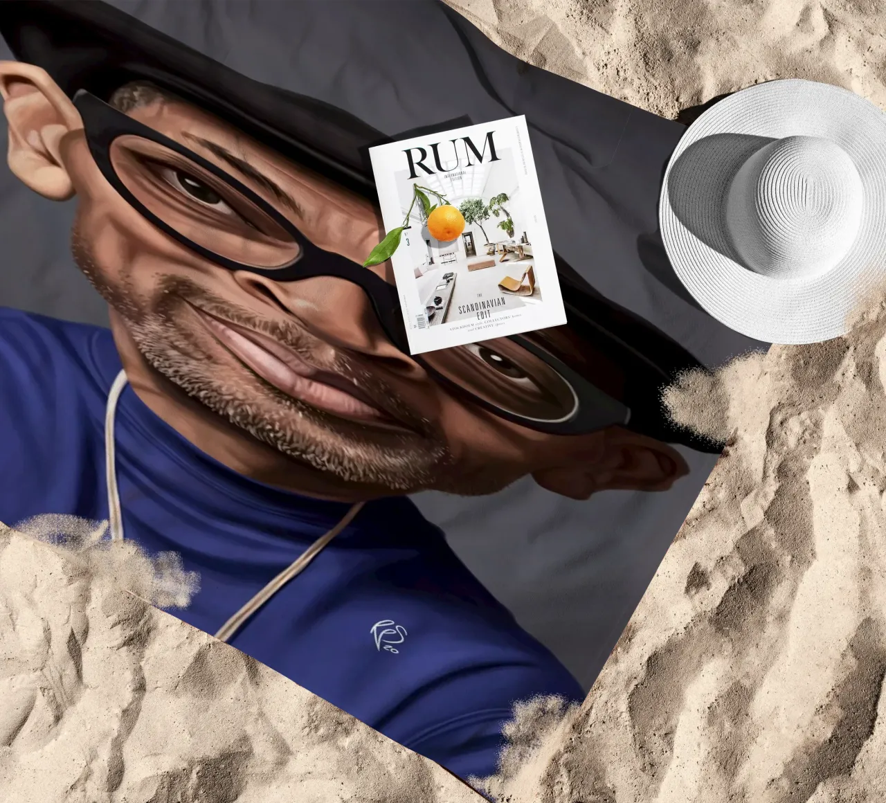 Spike Lee telo mare da Rob Art | Illustration