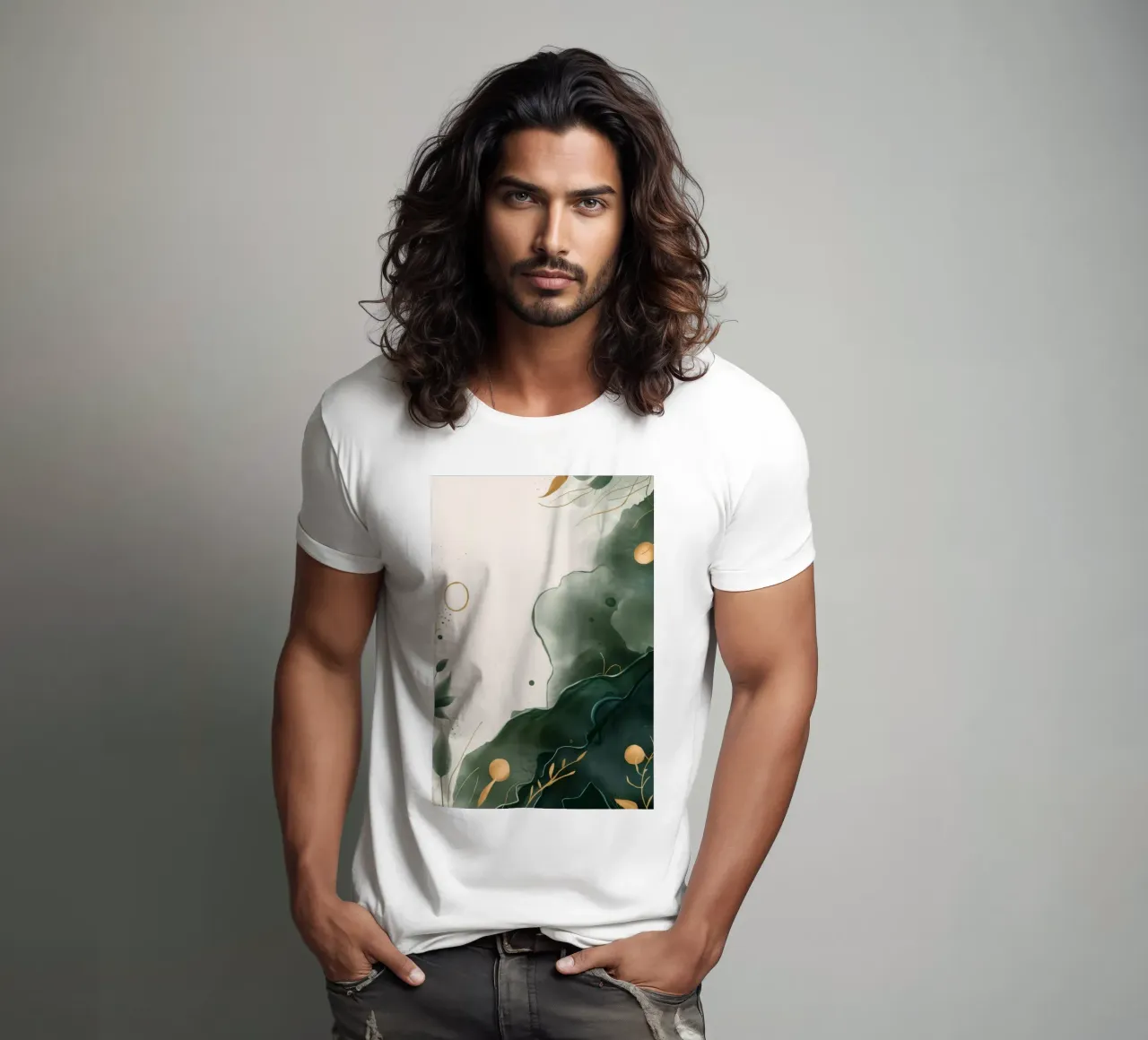 Respiro di inchiostro botanico t-shirt da Monarch Arc