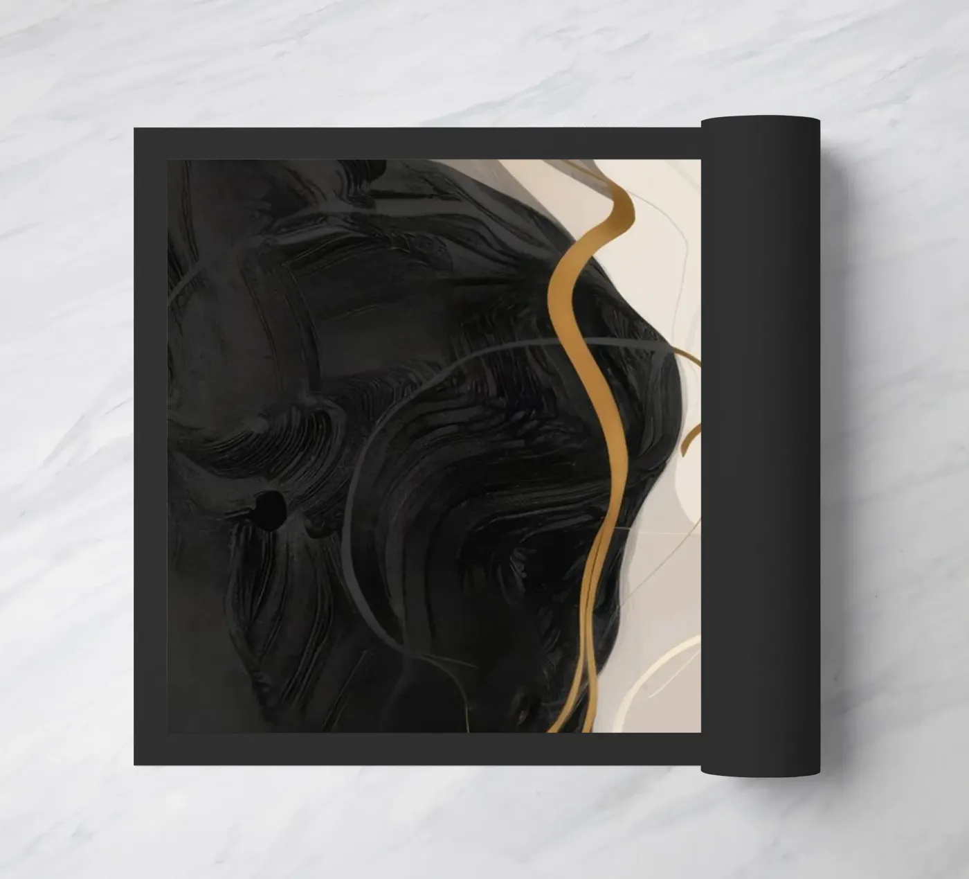 Divide Earth Pulse doormat by Monarch Arc