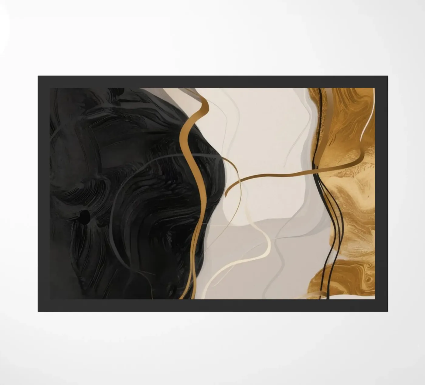 Divide Earth Pulse doormat by Monarch Arc