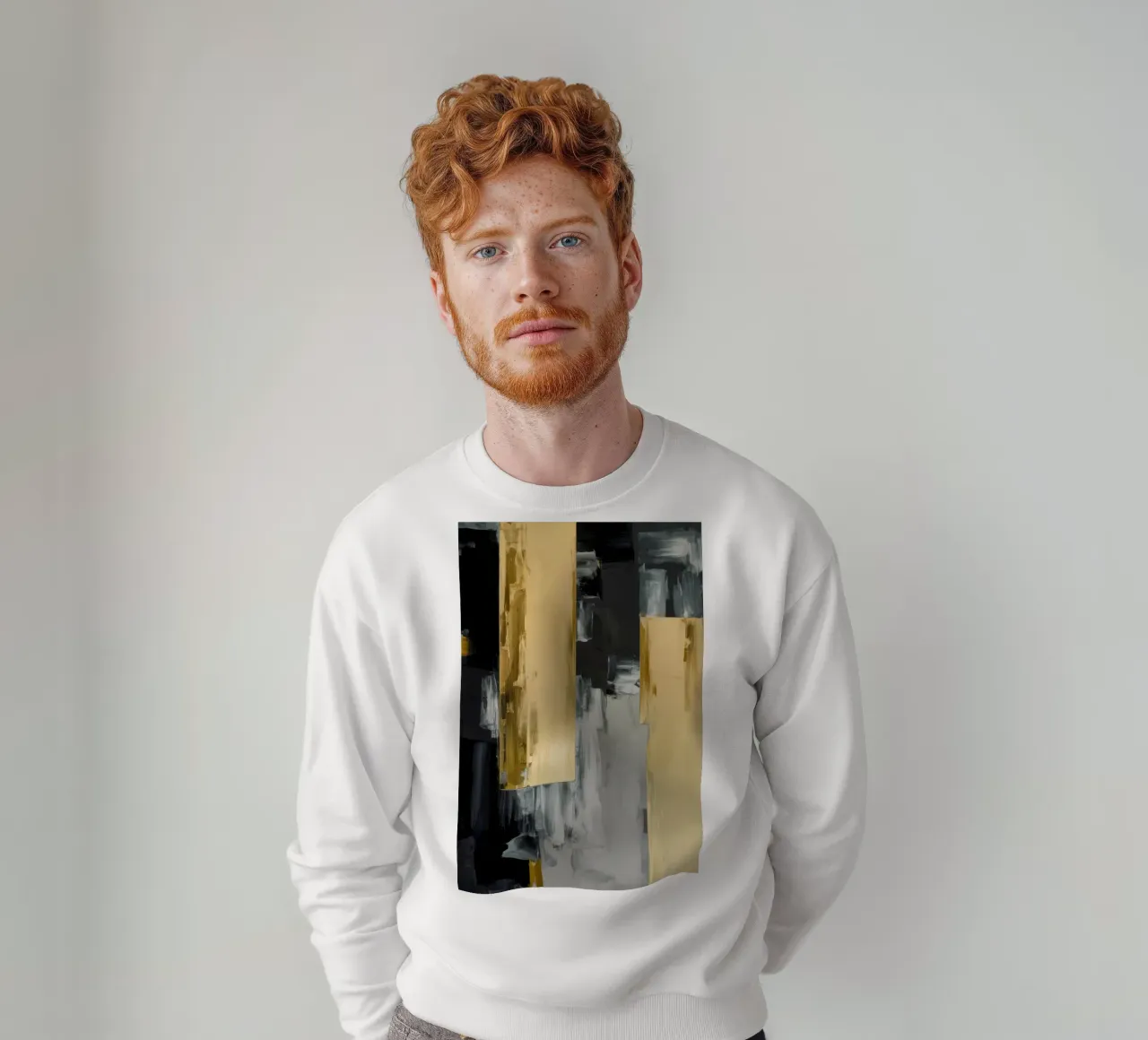 Architect Gold Clash sweatshirt by Monarch Arc