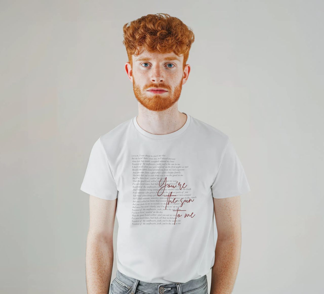 Zach Bryan Tu sei il sole per me t-shirt da callmegreciaa