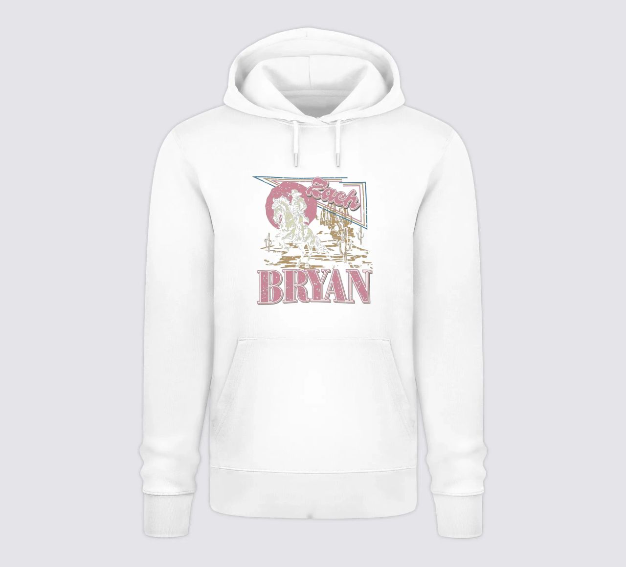 Zach Bryan Selvaggio occidentale felpa con cappuccio da callmegreciaa
