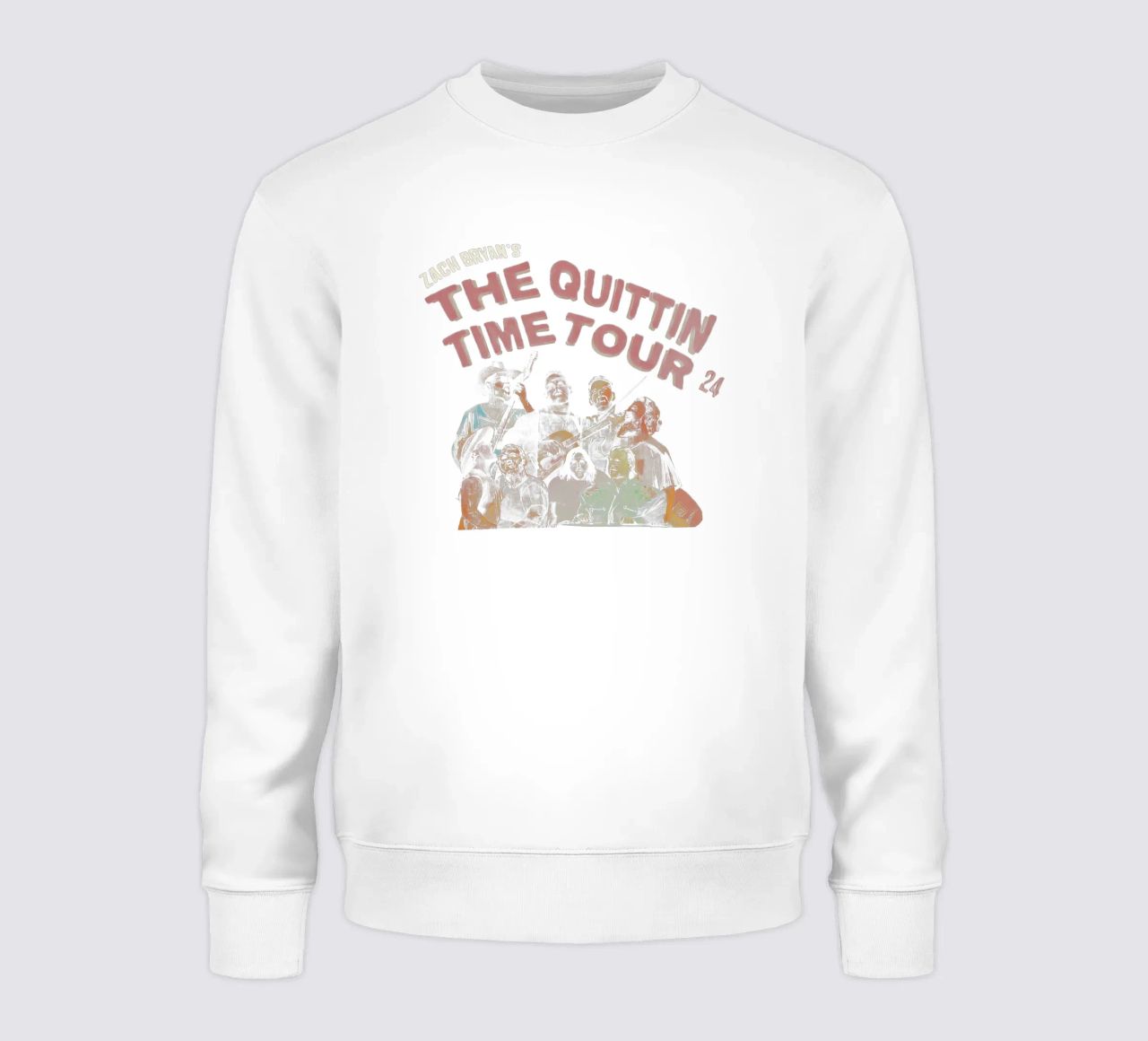 Zach Bryan The Quittin 24 V2 sudadera de callmegreciaa
