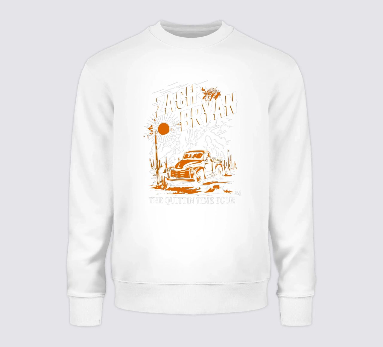 Zach Bryan The Quittin 24 V1 sweat de callmegreciaa