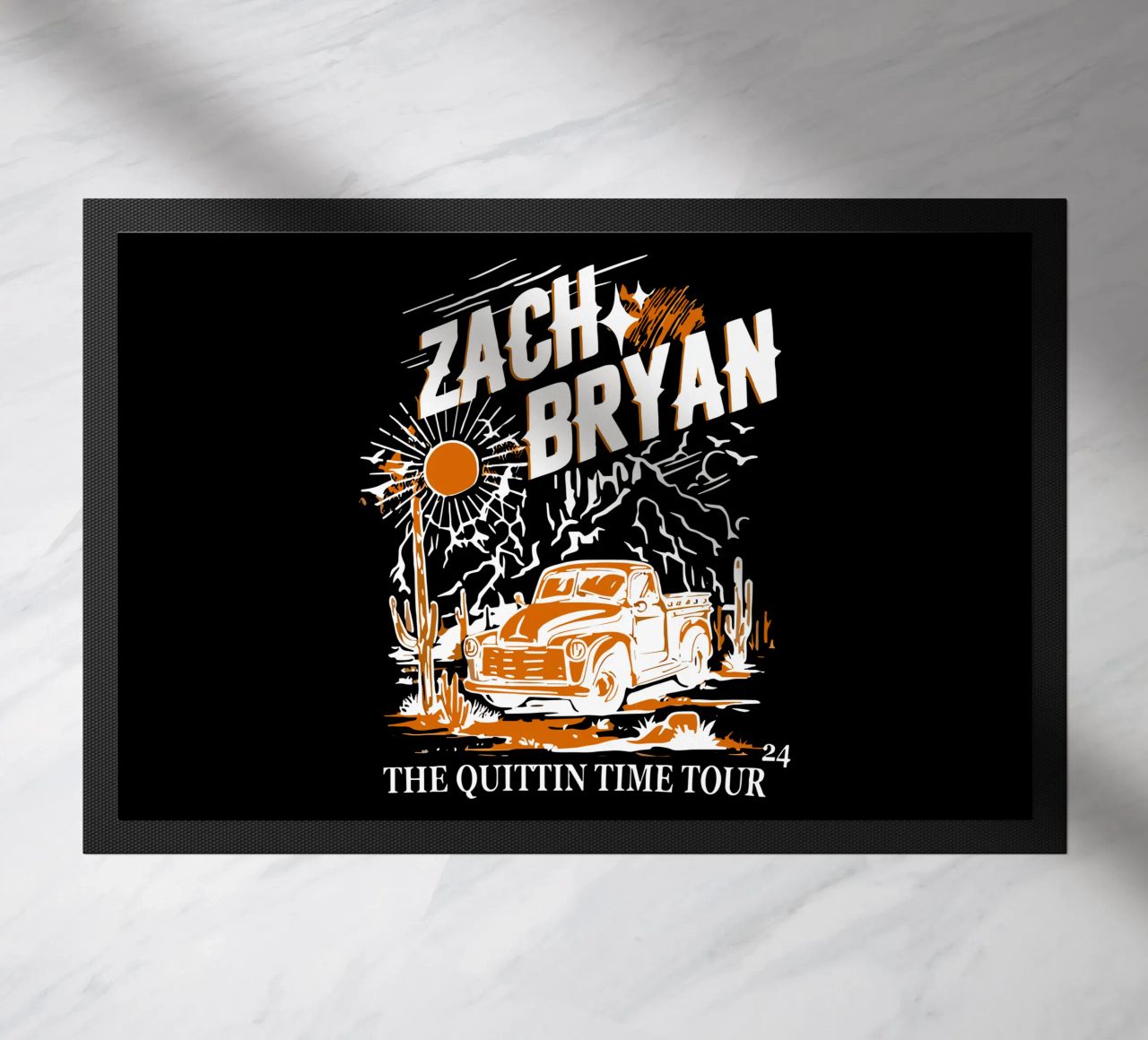 Zach Bryan Il Quittin 24 V1 zerbino da callmegreciaa