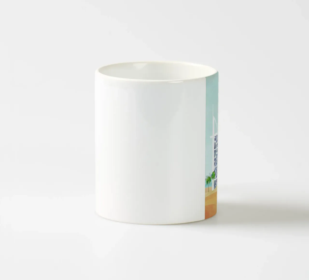 Dubai tazza in ceramica da Henry Rivers
