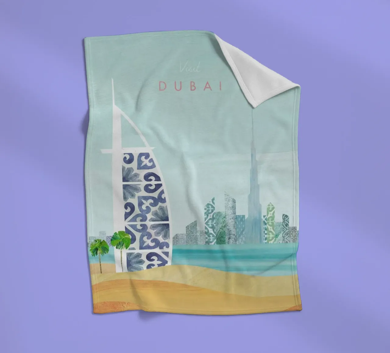 Dubai coperta in pile da Henry Rivers