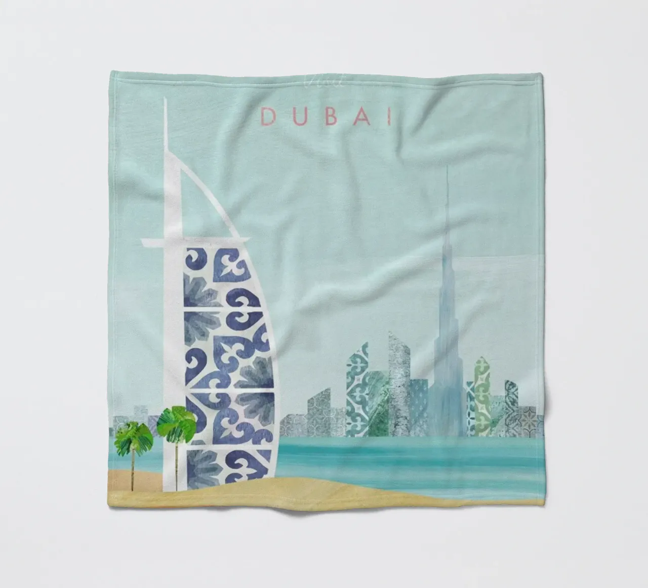 Dubai coperta in pile da Henry Rivers