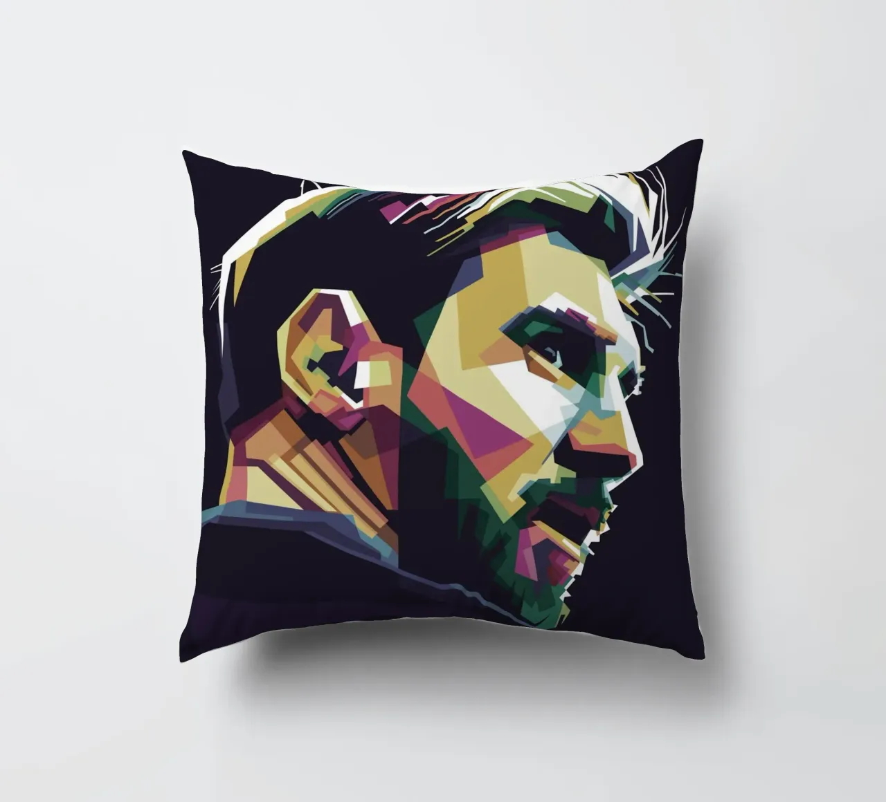 GOAT Pop Art WPAP cojín de Alkahfsmart