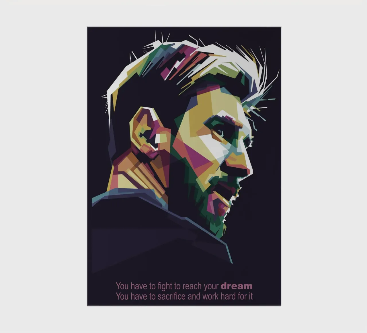 GOAT Pop Art WPAP notebook by Alkahfsmart