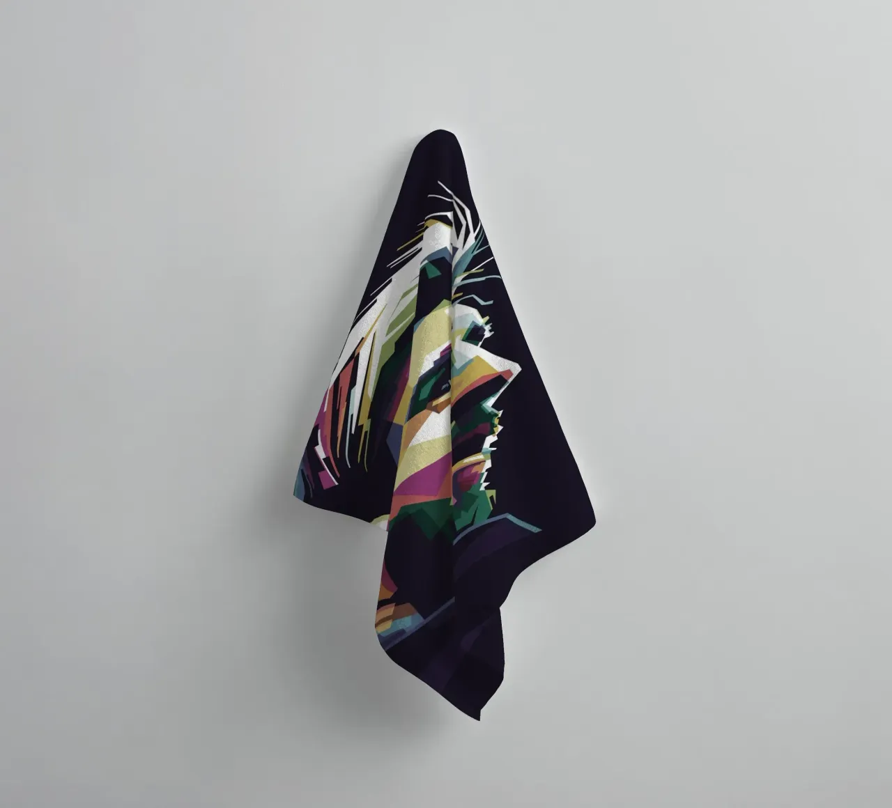 GOAT Pop Art WPAP asciugamano da bagno da Alkahfsmart