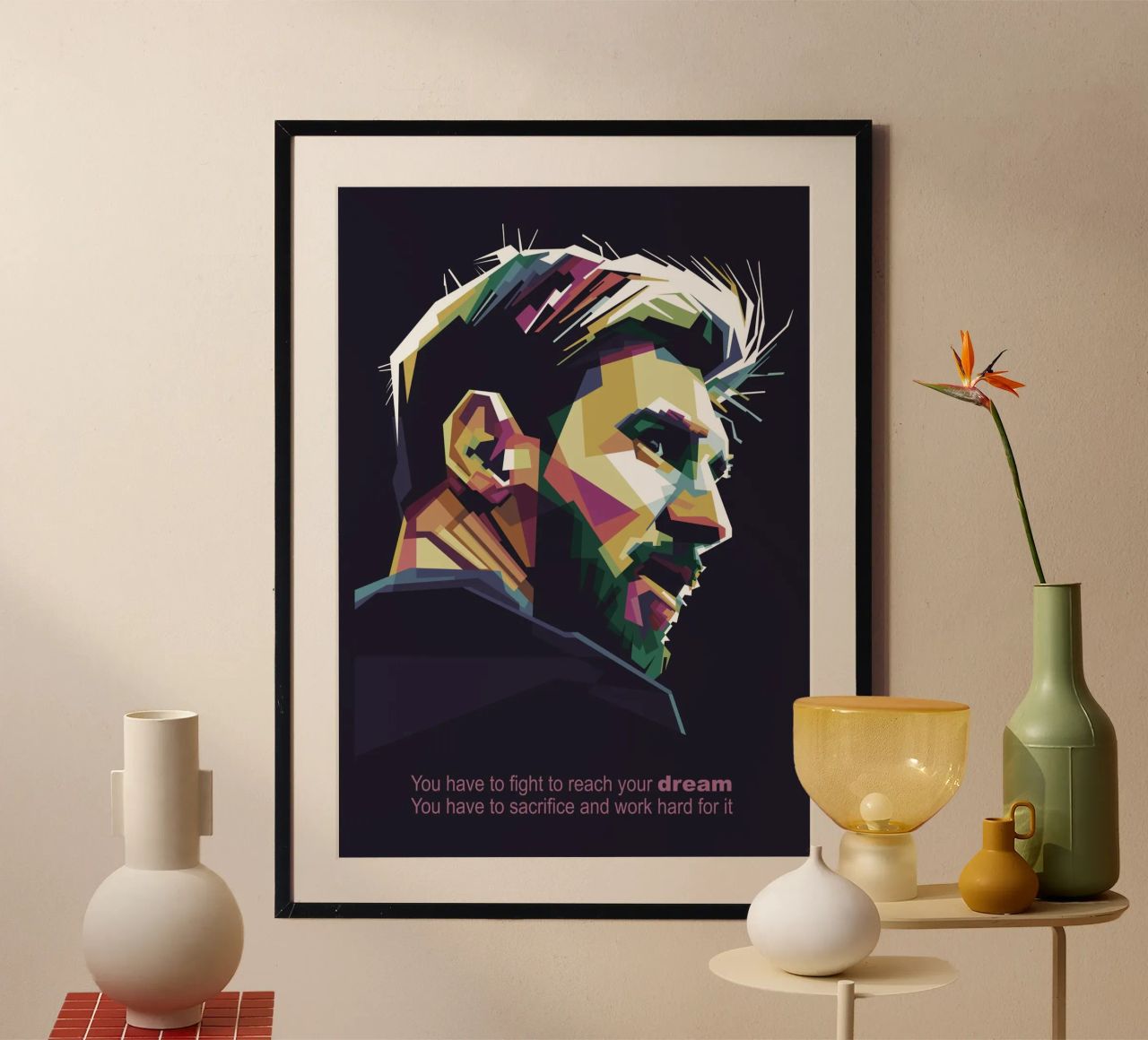GOAT Pop Art WPAP carta hahnemühle da Alkahfsmart