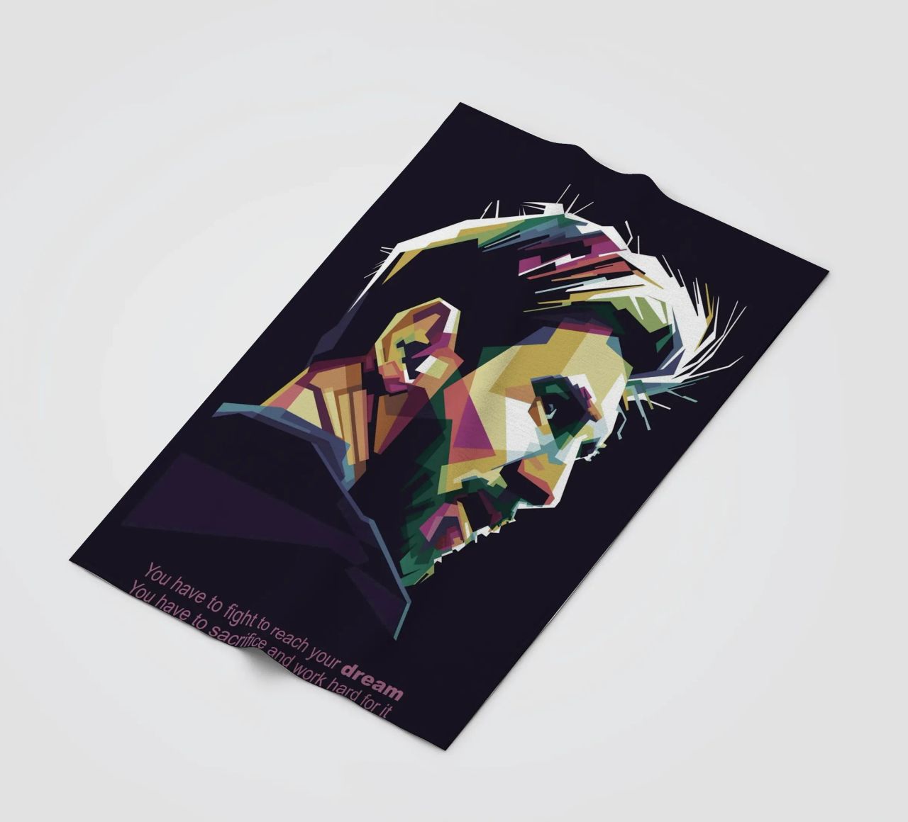 GOAT Pop Art WPAP coperta in pile da Alkahfsmart