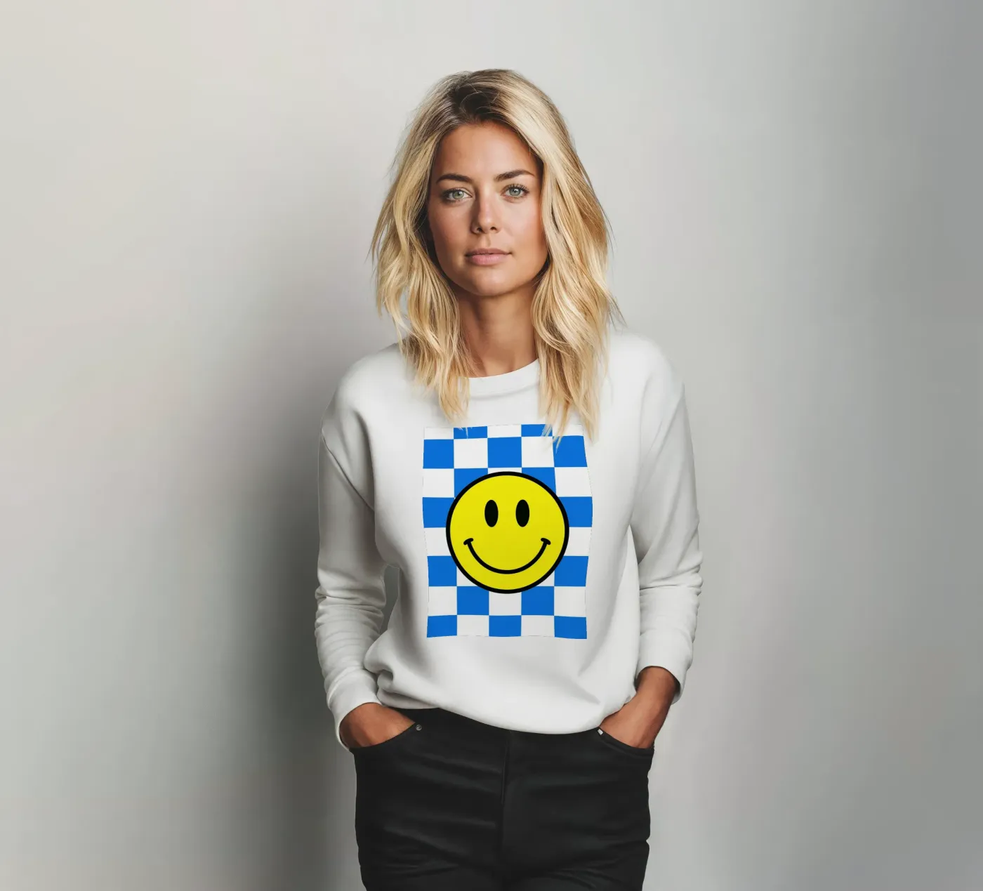 volto sorridente felpa da PitaraS