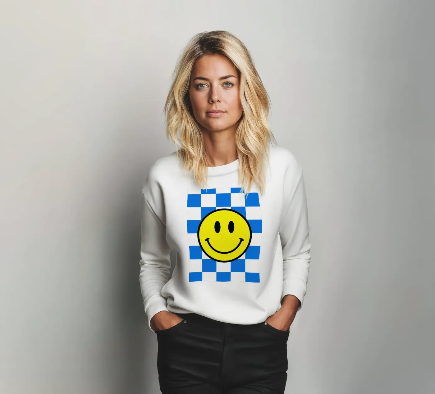 volto sorridente felpa da PitaraS