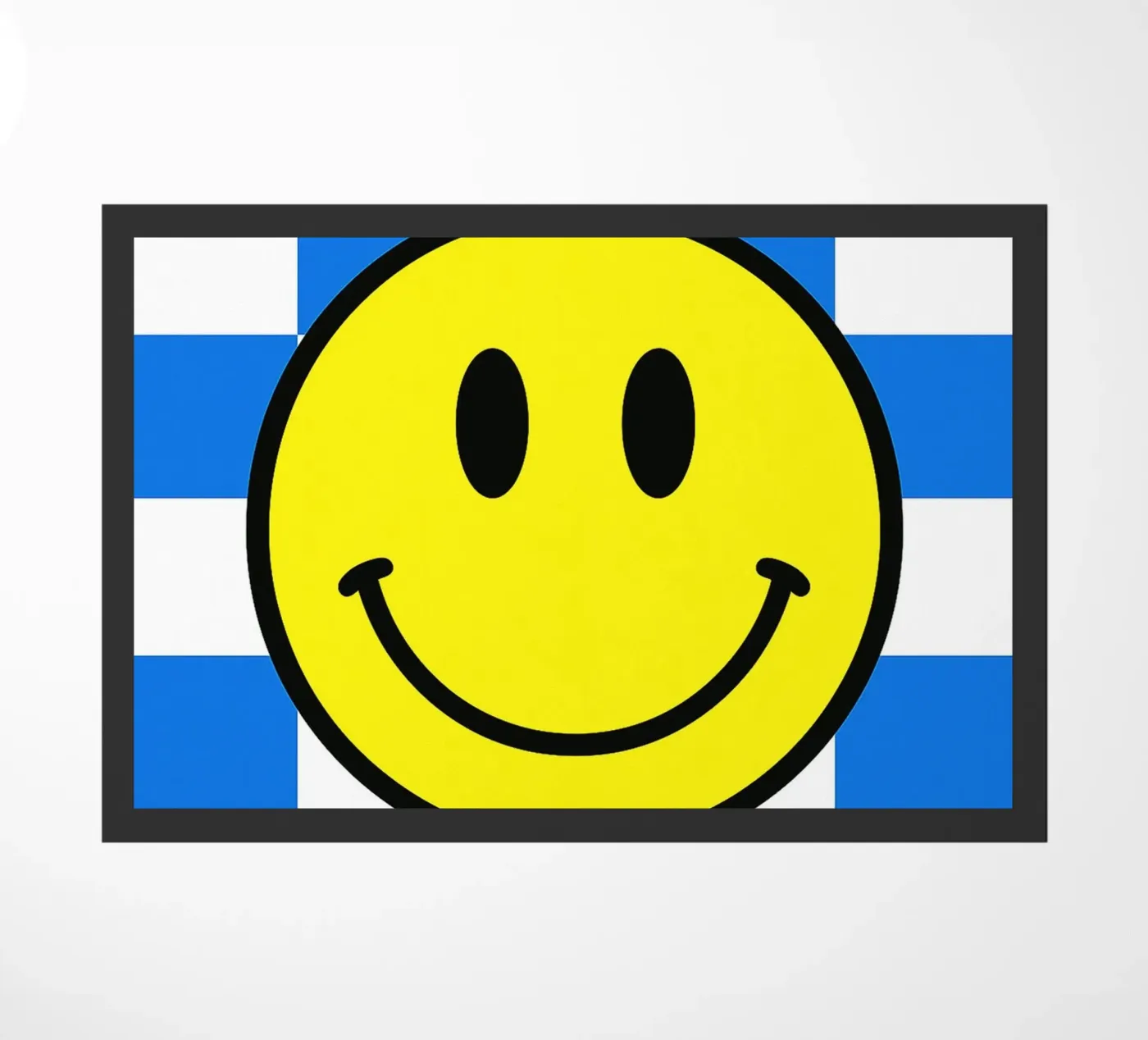 smiling face doormat by PitaraS