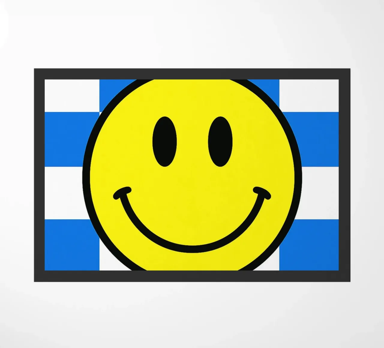 smiling face doormat by PitaraS