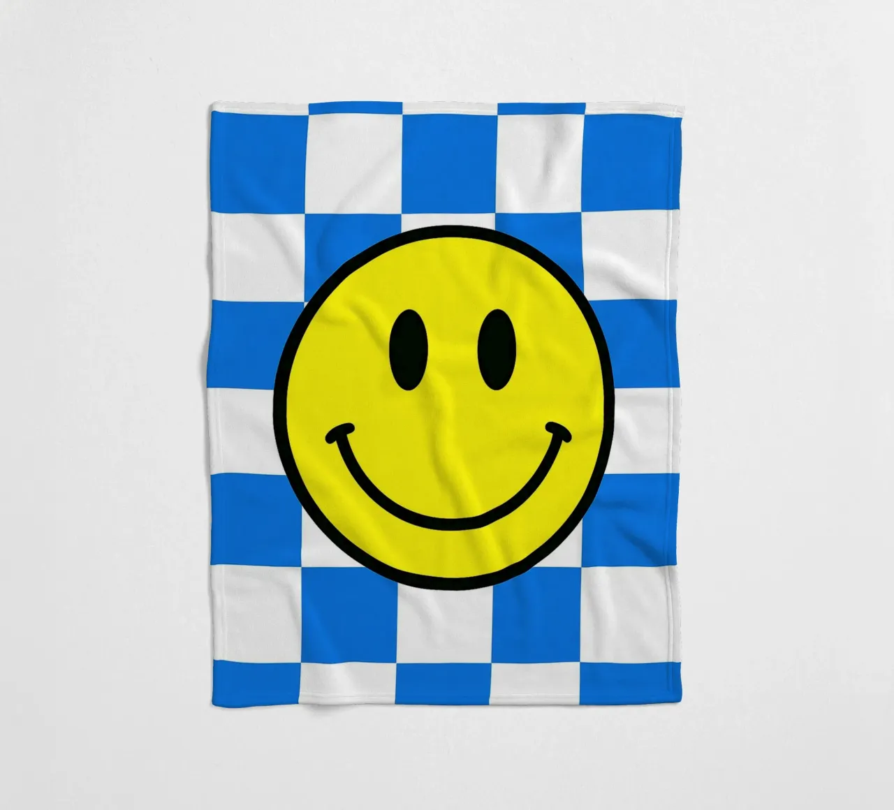 lachend gezicht fleecedeken van PitaraS