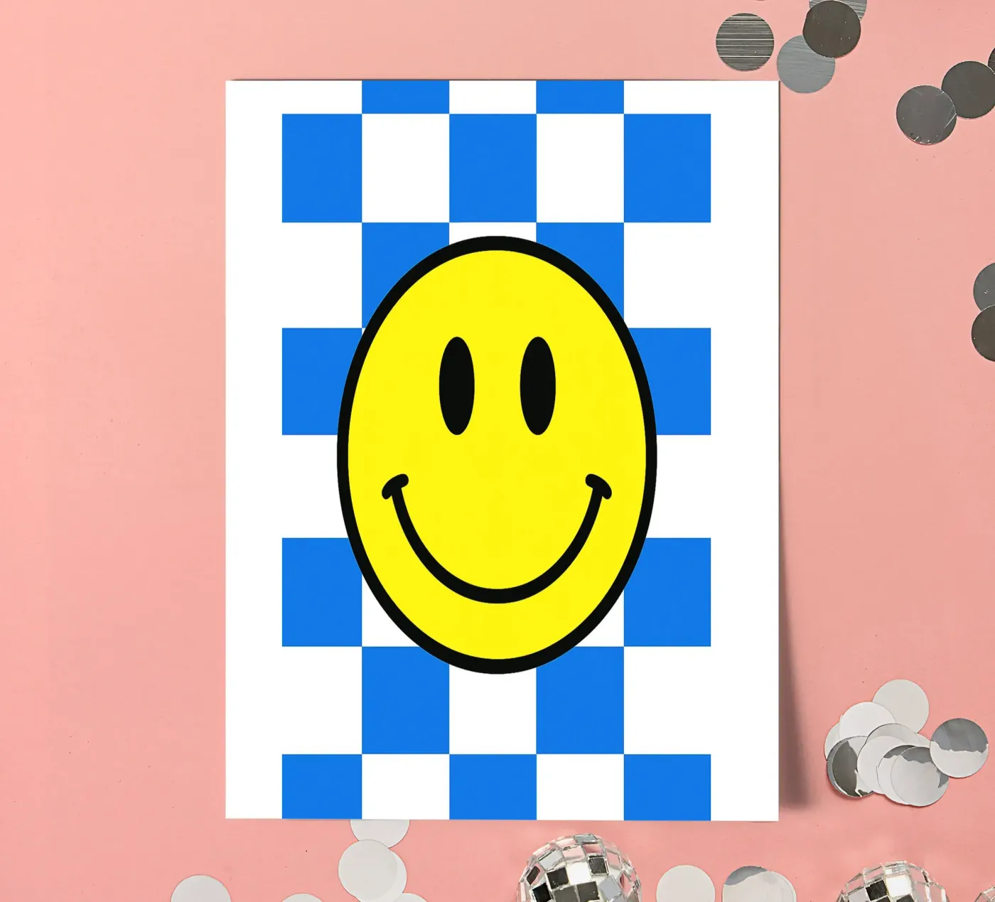 smiling face planche autocollant de PitaraS