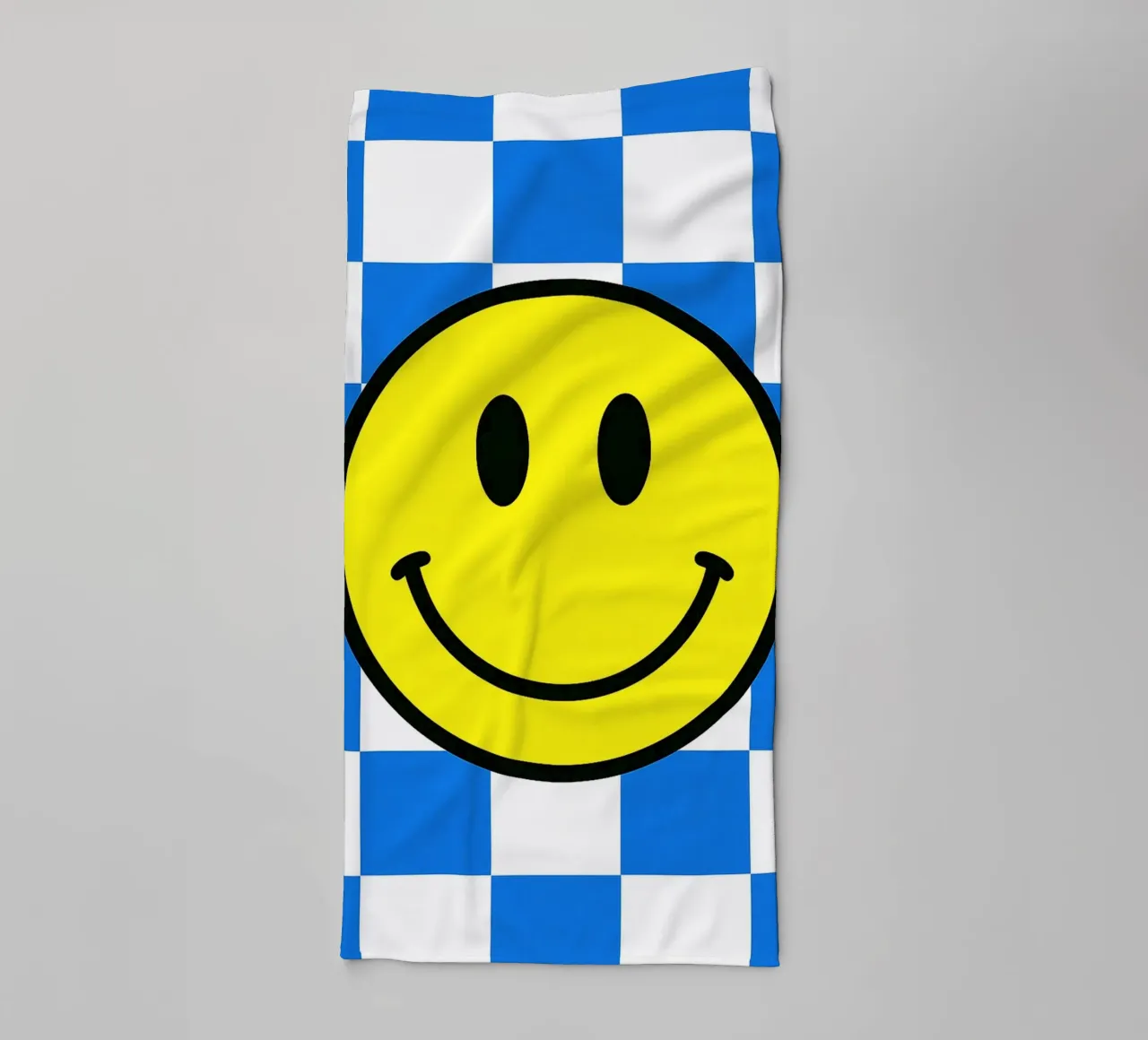 smiling face badhanddoek van PitaraS