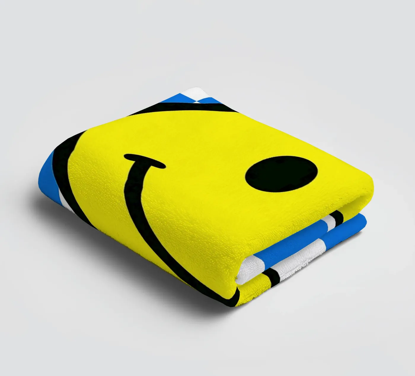 volto sorridente asciugamano da bagno da PitaraS