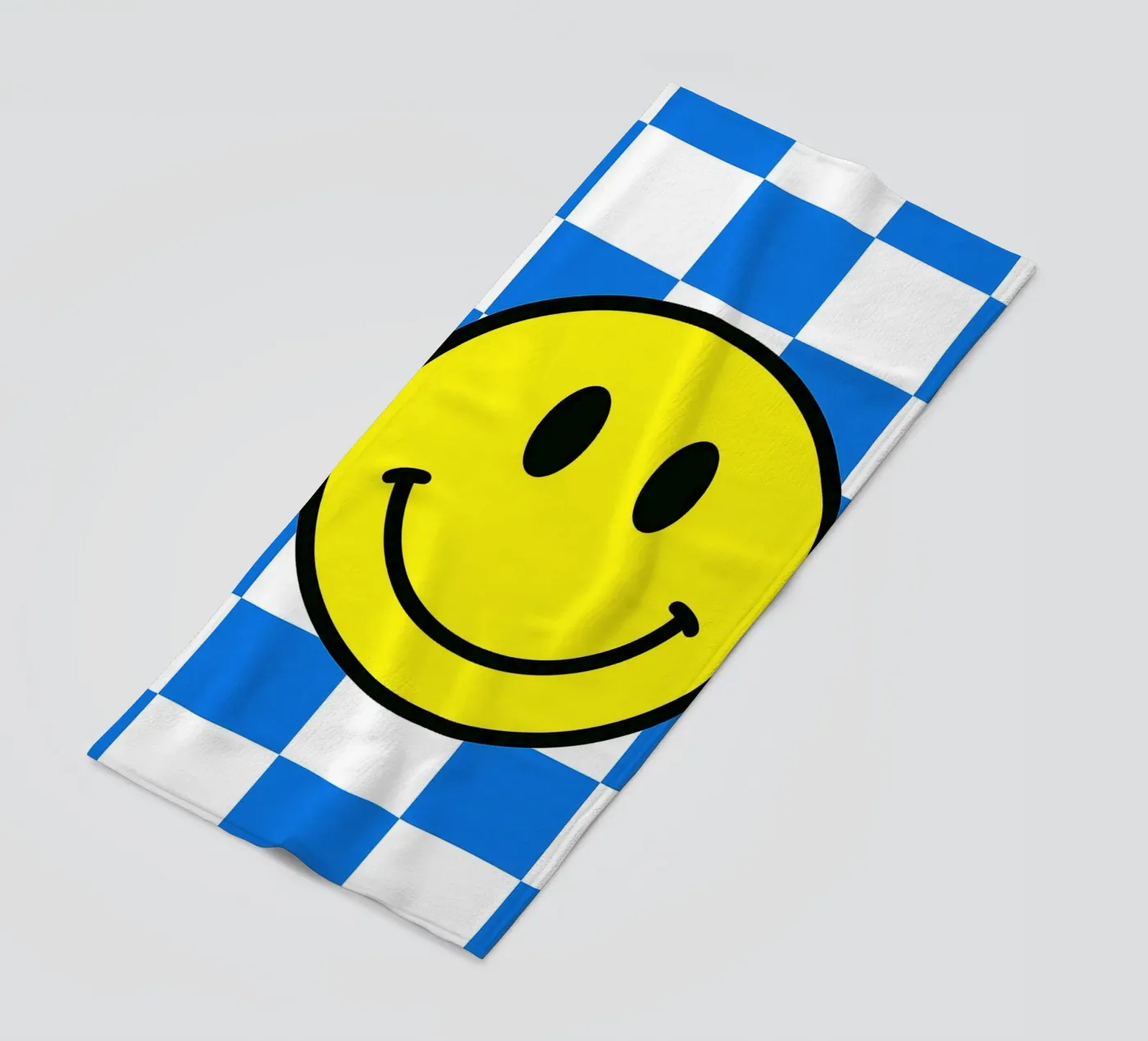 lächelndes Gesicht Strandtuch von PitaraS