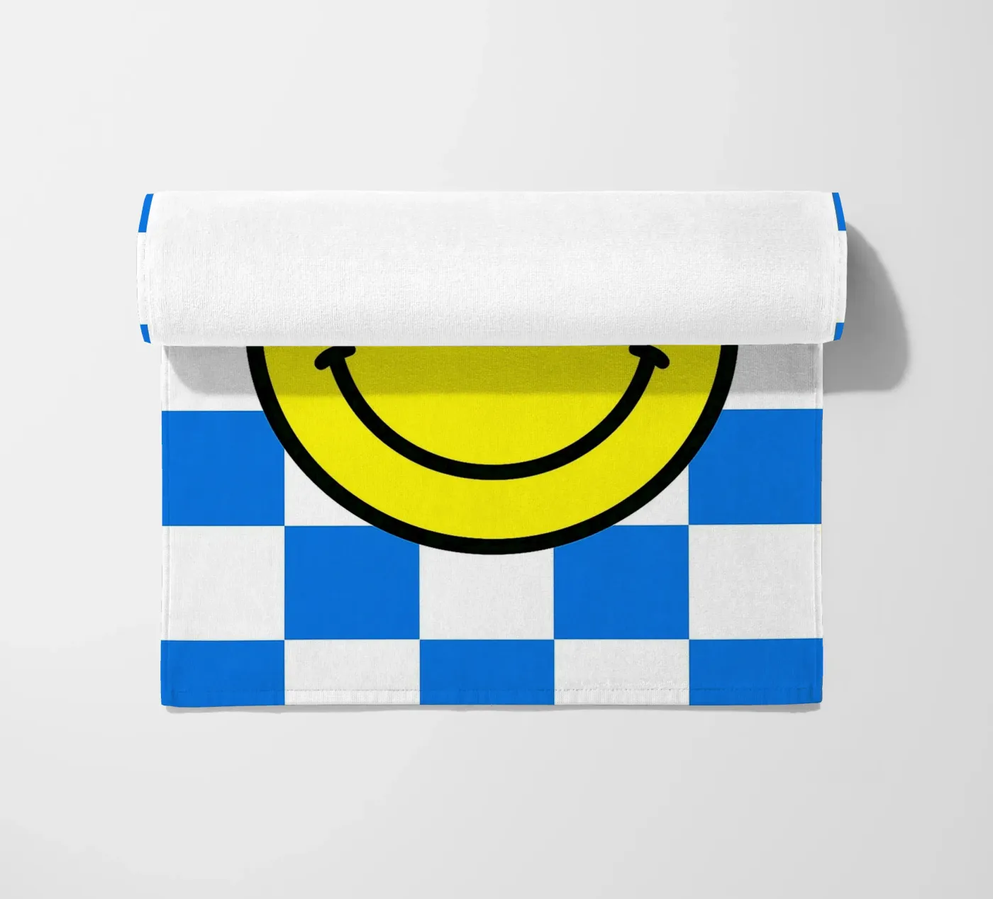 smiling face strandhanddoek van PitaraS